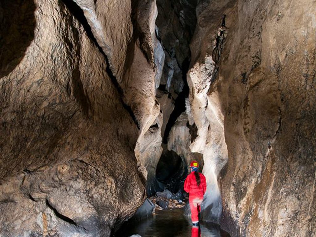 Aldaola cañon subterraneo